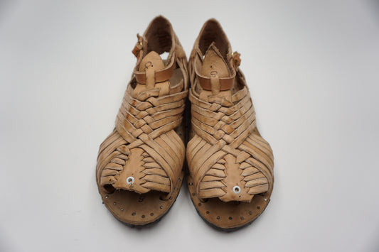 HUARACHES TUXPENSE CLASSIC COLOR NATURAL RETRO VINTAGE ACME - MRM63
