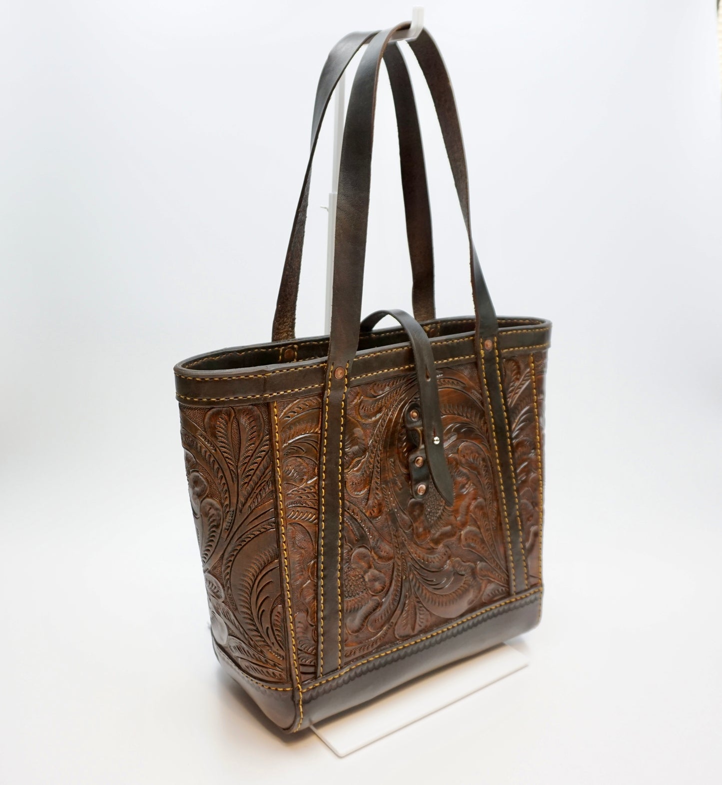 TOTE BAG RETRO BROWN - MRM369